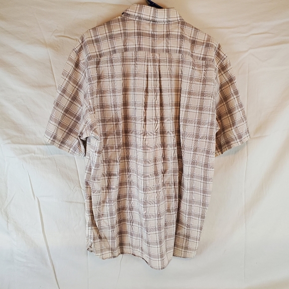 Daniel Cremieux Button Down Short Sleeve Shirt XL - Picture 3 of 3